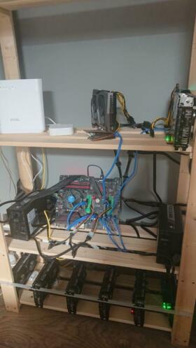 Mining Rig 486 MHS (ETH and more)