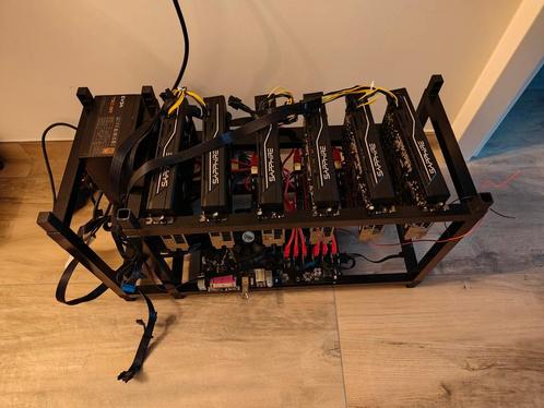 Mining rig 6x rx470 4gb mining edition - voor de knutselaar