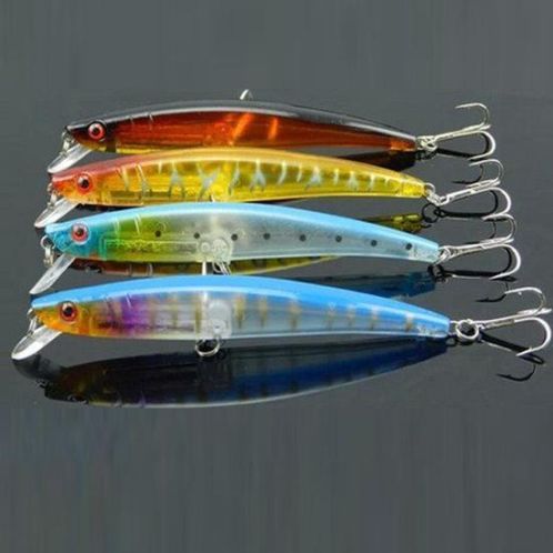 MINNOW Fishing Lure Bait Hard Bait CulterFish Bass 11.5CM...