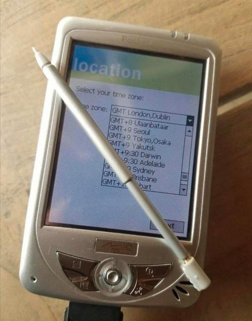 Mio 168 Pocket PC met GPS antenne