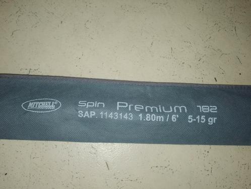 Mitchell Premium Spin Lengte 180 c.w 5-15gram met molen