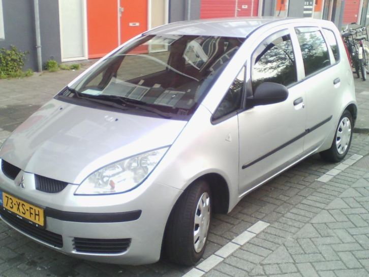 Mitsubishi Colt 1.1 CZ5 2007 Grijs,NAP Airco,Apk,ABS,Airbags