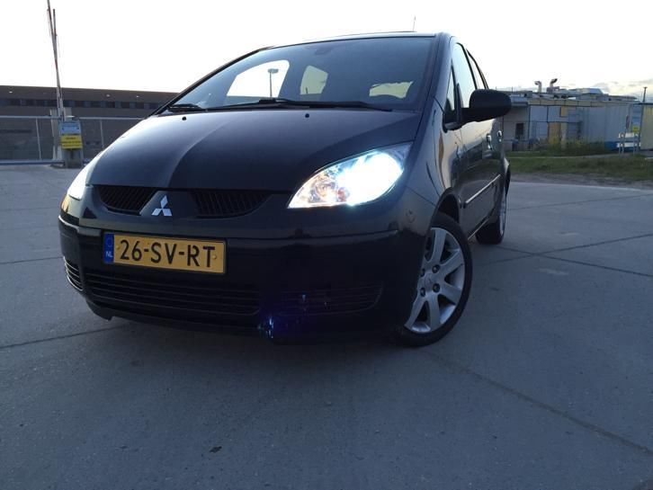 Mitsubishi Colt 1.5 CZ5 2006 Zwart Vol Optie