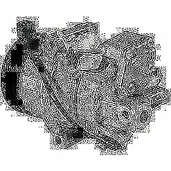 mitsubishi colt, airco pomp ,airco compressor