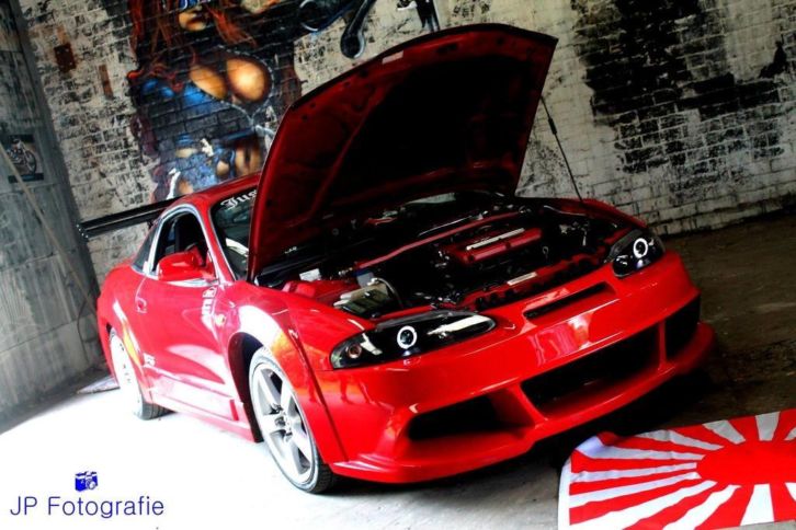 Mitsubishi Eclipse 2.0 GS-T 1996 Rood