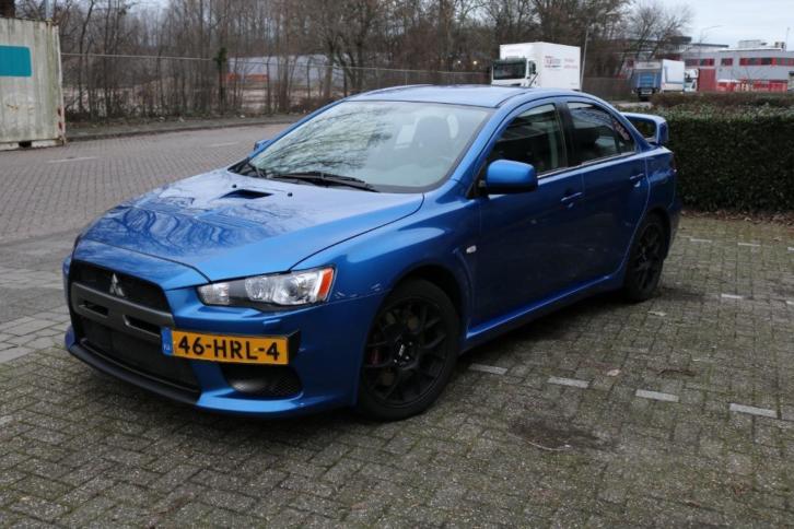 Mitsubishi Lancer 2.0 Evolution X 4WD SST 2009 Blauw