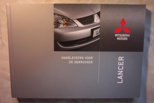 Mitsubishi Lancer instructieboekje Lancer handleiding Nieuw