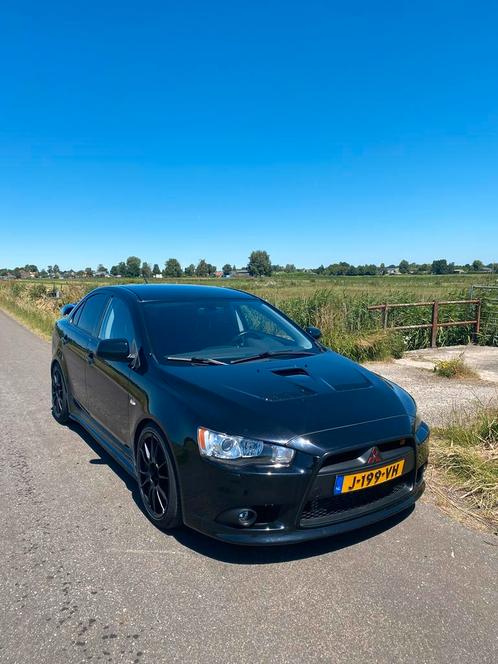 Mitsubishi Lancer Ralliart 2010 Zwart