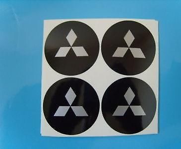 Mitsubishi Naafstickers  Naaf Stickers Kappen Doppen Wiel