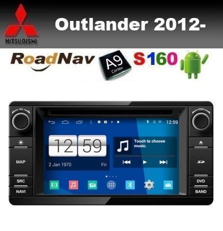 Mitsubishi Outlander 2012 PHEV navigatie radio DVD S160 wifi