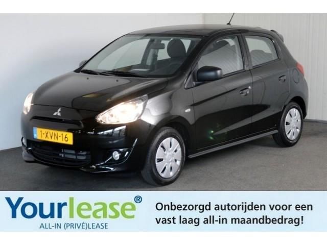 Mitsubishi Space Star 1.0 bright. Priv Lease 199,- p. mnd