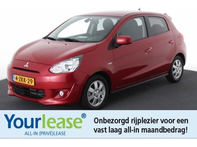 Mitsubishi Space Star 1.0 bright. Priv Lease 199,- p. mnd