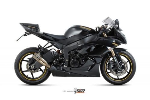 MIVV Double Gun titanium demper Kawasaki ZX6R 2009-