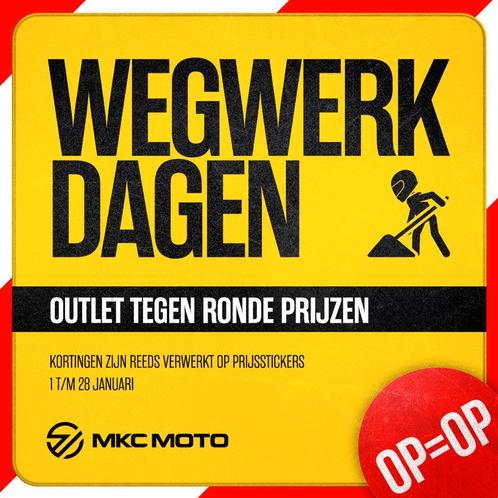 MKC Moto Rotterdam verbouwingskorting Alles moet weg