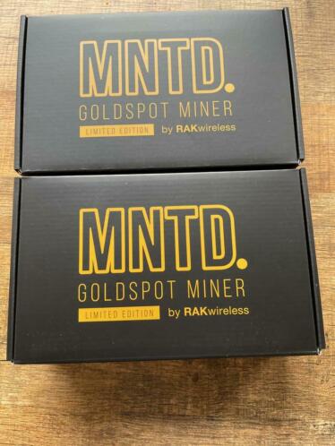 MNTD Gold Edition EU868 Helium Miner Nieuw