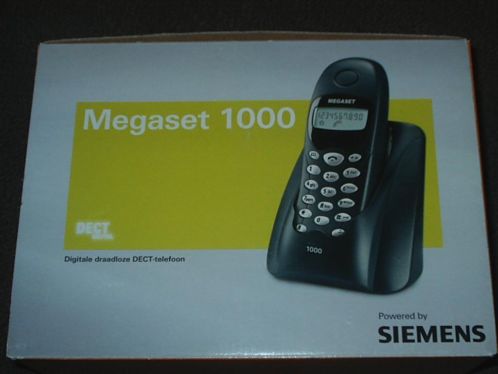 mob. telefoon Siemens megaset 1000