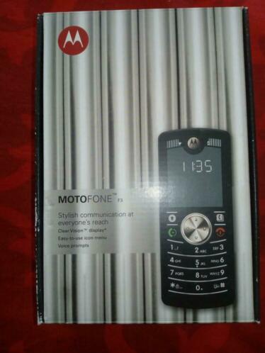 Mobiel Motofone F3