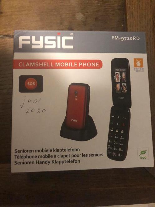 Mobiele seniorentelefoon. Fysic FM 9710-RD