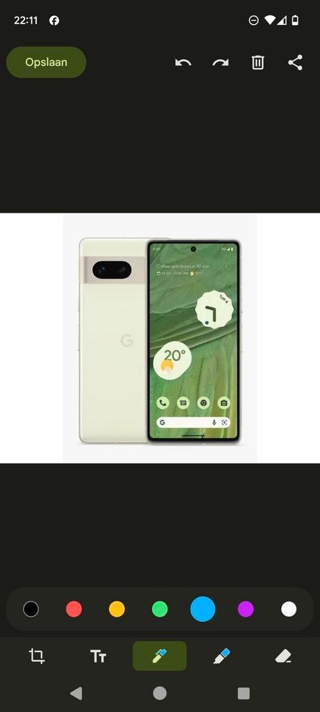 Mobiele telefoon google pixel 7