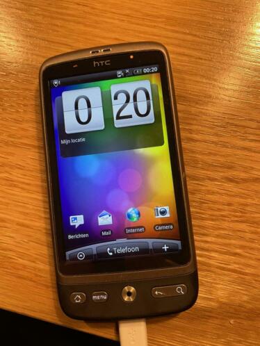 Mobiele telefoon HTC Desire A8181, zwart, incl oplader.