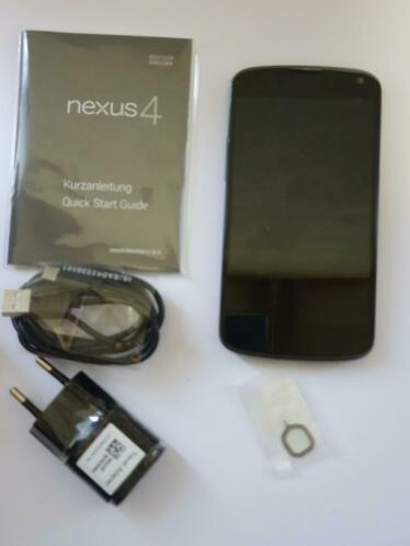 Mobiele telefoon, Nexus 4 geheel compleet.