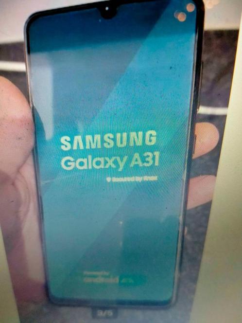 mobiele telefoon  Samsung galaxy  A31  WATERSCHADE scherm