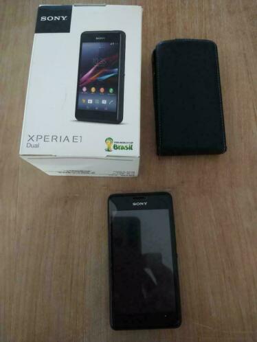Mobiele telefoon Sony Xperia E1 zwart