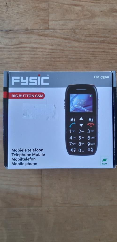 mobiele telefoon voor ouderen fysic 7500