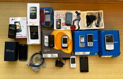 Mobiele telefoons collectie (Nokia, Samsung etc)