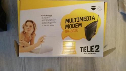 Modem.tele2 nieuw in doos