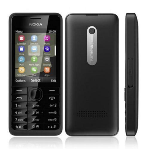 MOET NU WEG NOKIA origineel ASHA 301 Black version phone