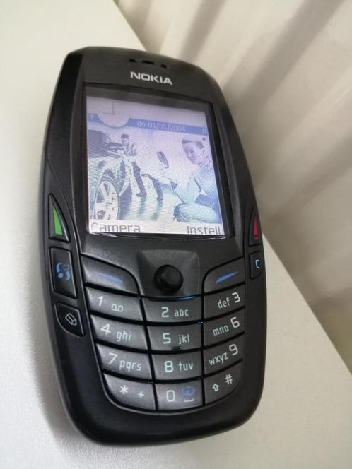 MOET NU WEG ROBUUSTE NOKIA 6600 ZWART VINTAGE 2003 GSM