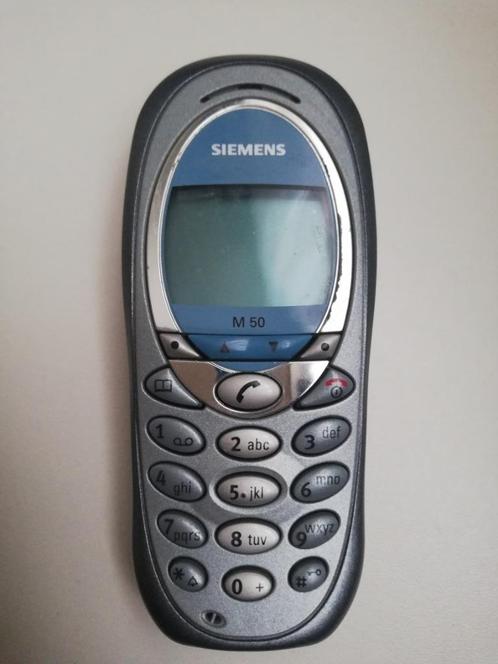 MOET NU WEG SIEMENS M50 Blauwgrijs Origineel Retro GSM