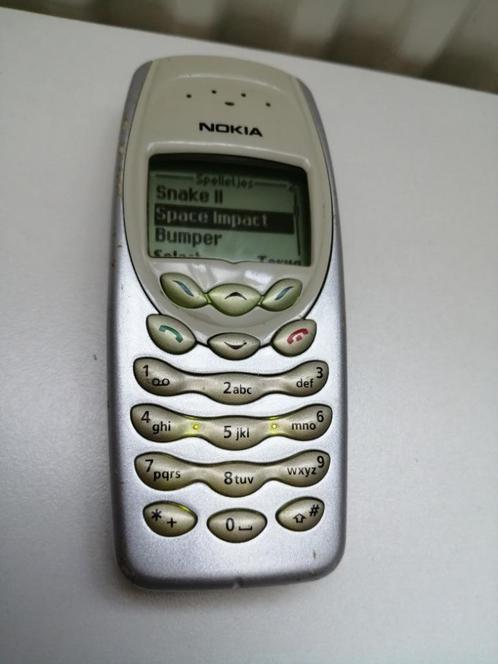 MOET NU WEG SIMVRIJ NOKIA 3410 DUMBPHONE ORIGINEEL MOBIEL