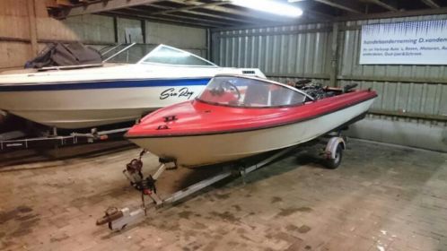 MOET VANDAAG WEG Powerboot 275pk v8 OPKNAPPER inruil moge