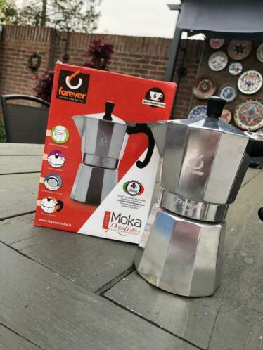 Moka prestige coffeemaker 6-kops