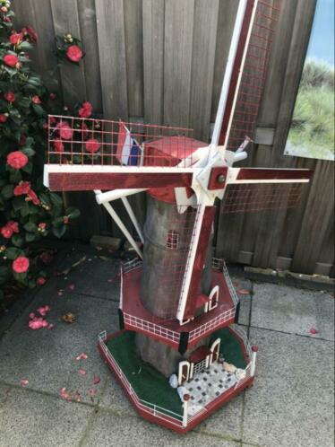 Molen voor in de tuin zaanse wieken 154cm molen kinderdijk