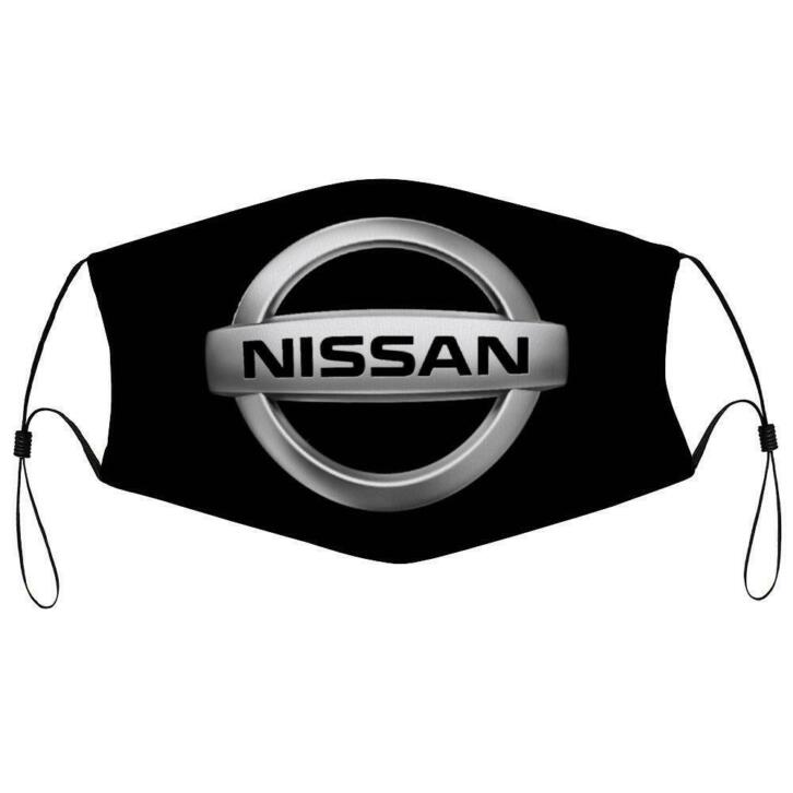 Mondkapje  2x PM2.5 filters, per stuk 9,99 met Nissan logo