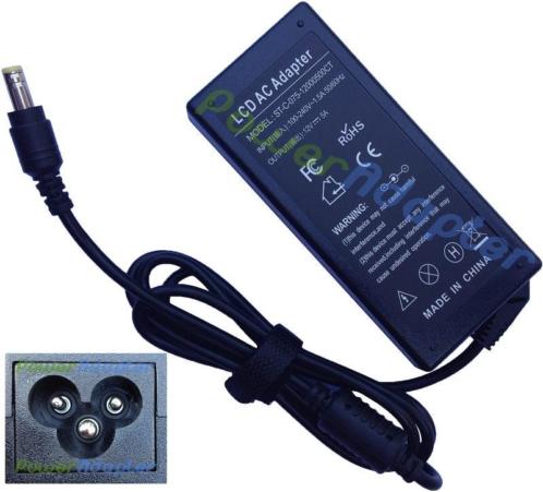 Monitor 12V 5.0A Oplader Lader 5.5mm x 2.5mm NIEUW