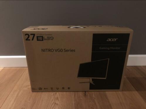 Monitor Acer Nitro VG270 LED 27 inch. Nieuw in doos 