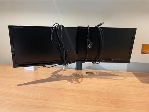 Monitor schermen met dubbel steun 20 inch