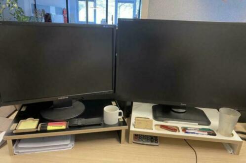 Monitor verhoger  desk organizer
