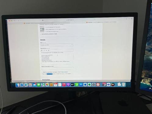 Monitor voor Mac