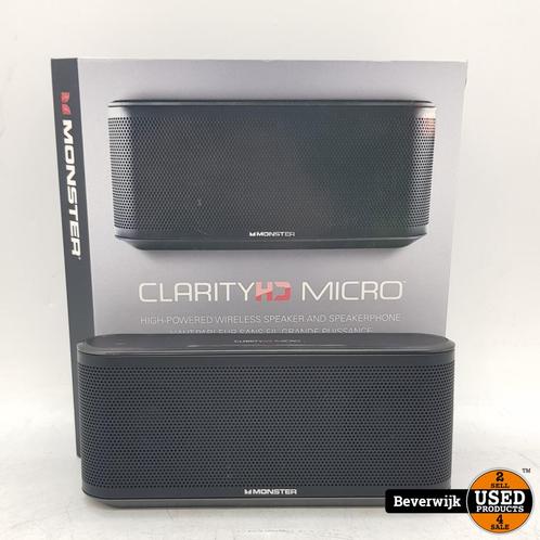 Monster Clarity HD Micro - Bluetooth Speaker Nieuw