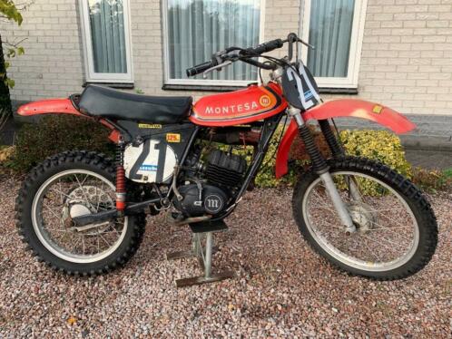 Montesa 125cc cross hele mooie staat voor restauratie