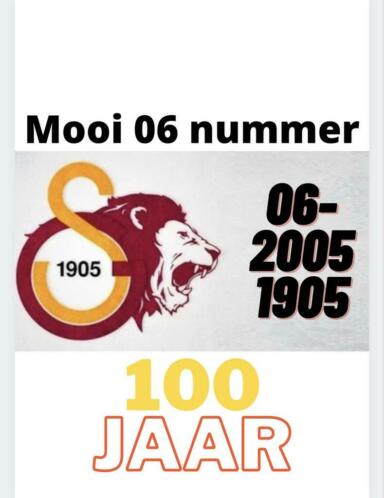 Mooi 06 nummer 06-2005-1905. 100 jaar voor echte Suporters