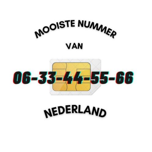 Mooi 06 nummer 06-33-44-55-66 (telefoonnummer)