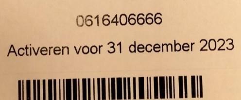 MOOI 06 NUMMER LEBARA PREPAID 06-16406666 NIEUW GESEALD