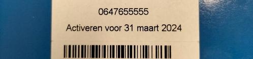 MOOI 06 NUMMER LEBARA PREPAID 06-476-5-5-5-5-5 Nieuw Geseald