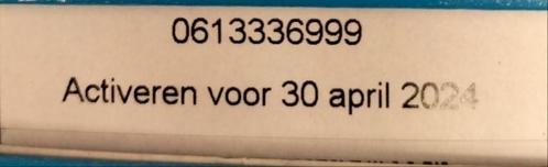 Mooi 06 Nummer Lebara Prepaid 06.1333.6999 Nieuw Geseald